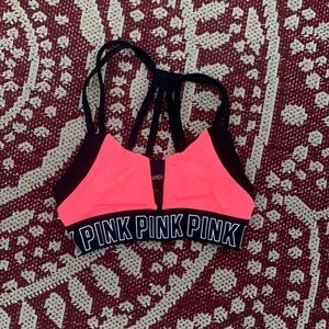 Pink Sports Bra